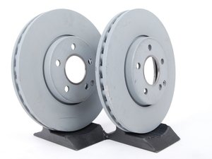 ES#2695944 - 2114211212KT2 -       Front Brake Rotors - Pair - Does not include new rotor securing screws - Genuine Mercedes Benz - Mercedes Benz