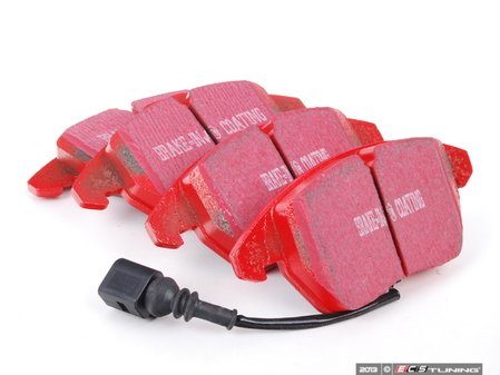 ES#517818 - DP31517C - Front RedStuff Performance Brake Pad Set - High performance street pad featuring Kevlar technology. - EBC - Audi Volkswagen