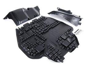 ES#2618778 - 1J0825237MKT -  Weather Protection Package - Stage 1 - Includes a replacement belly pan, engine side covers, and necessary hardware! - Genuine Volkswagen Audi - Volkswagen