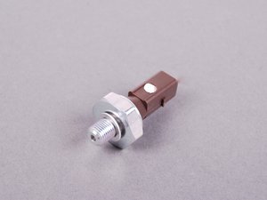 ES#2695373 - 038919081K - Oil Pressure Switch - Brown - Pressure switch located on the oil cooler bracket. -.55-.85 BAR - Meyle - Audi Volkswagen Porsche