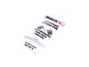 ES#205144 - hb553f.652 - rear HPS Performance Brake Pad Set - (NO LONGER AVAILABLE) - One of the best-selling all around brake pads - Hawk - 