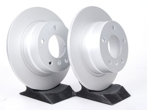 ES#2678476 - 34216794306KT - Rear Brake Rotors - Pair (280x10) - Factory braking performance. - Genuine BMW - BMW