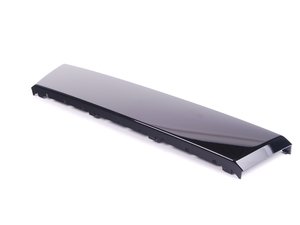 ES#460184 - 8R0807287BT94 - License Plate Filler - Glossy Black - Pick up this new license plate filler for your Audi today - Genuine Volkswagen Audi - Audi