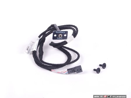 ES#180583 - 65120153503 - Auxiliary Input Retrofit Kit - OEM solution to adding an auxiliary input to your vehicle - Genuine BMW - 