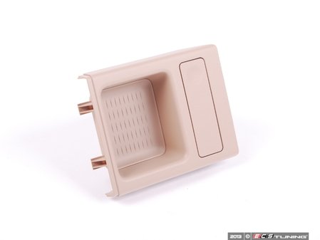 ES#86860 - 51168217959 - E46 Coin Storage - Beige - Located in the rear section of the center console - Genuine BMW - BMW