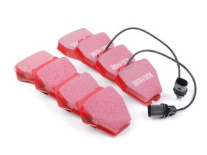 ES#517828 - DP31348C - Redstuff Performance Front Brake Pad Set - High performance street pad, featuring Kevlar technology. - EBC - Audi Volkswagen