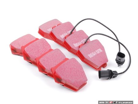 ES#517828 - DP31348C - Redstuff Performance Front Brake Pad Set - High performance street pad, featuring Kevlar technology. - EBC - Audi Volkswagen