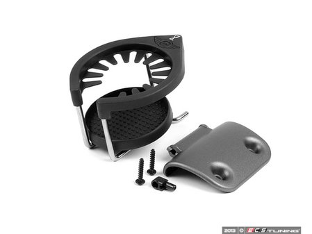 ES#79574 - 51160397287 - Cup Holder - Anthracite - (NO LONGER AVAILABLE) - For the front right side down tube - Genuine MINI - 