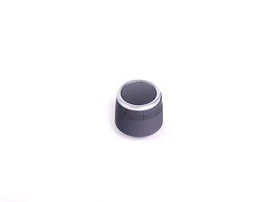 ES#259122 - 65129185188 - Radio Knob Button - Chrome Ring - Located on the face of the radio. - Genuine BMW - BMW