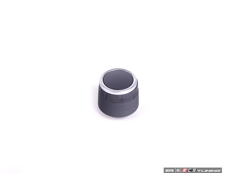 ES#259122 - 65129185188 - Radio Knob Button - Chrome Ring - Located on the face of the radio. - Genuine BMW - BMW