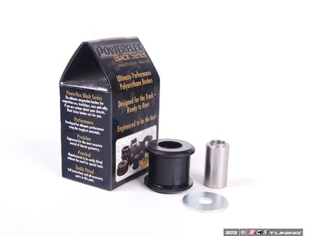 ES#2651005 - PFF85-505B - Performance Polyurethane Dogbone Mount Bushing - Race - A more solid bridge between your chassis and transmission for a better driving experience - Powerflex Black Series - Audi Volkswagen