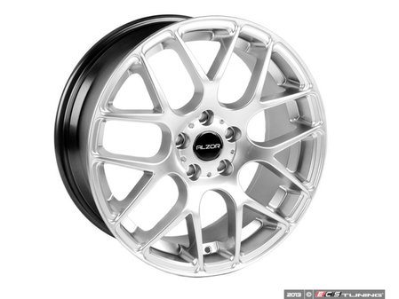ES#2703318 - 349A-2 - 18" Style 349 Wheels - Set Of Four - (NO LONGER AVAILABLE) - 18"x9" ET35 57.1CB 5x112 - Hyper Silver - Alzor - 