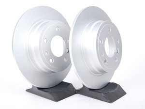 ES#11720 - 40406159KT - Rear Brake Rotors - Pair (300x10) - Featuring "GEOMET" protective coating. - Meyle - BMW