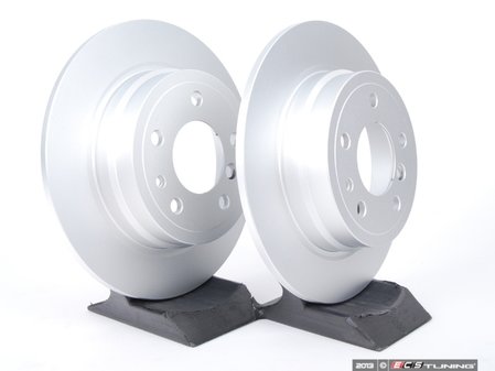 ES#11720 - 40406159KT - Rear Brake Rotors - Pair (300x10) - Featuring "GEOMET" protective coating. - Meyle - BMW