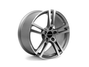 ES#2535852 - 856-1KT - Style 856 Wheels - Set Of Four  - (NO LONGER AVAILABLE) - 20"x9.5" ET55 5x130 - Gunmetal/Machined Face - Alzor - 