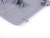 ES#111516 - 51437022395 - Gray Convertible Trim - Left - Used to cover existing hole when the top is up, located next to the rear passengers - Genuine BMW - BMW