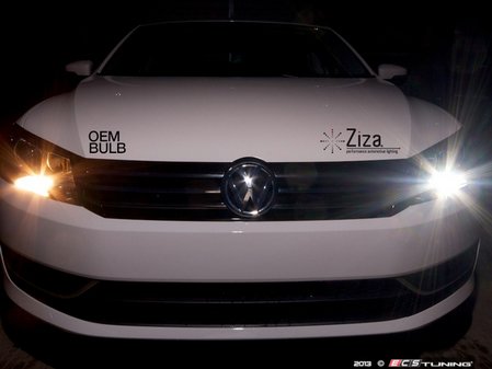 ES#2678488 - 003214ZIZ01KT1 - LED Daytime Running Lights - Pair - Take your ride from ordinary to extraordinary in minutes with bright white LEDs - ZiZa - Volkswagen