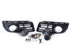 ES#250620 - 1K0998012 - Fog Light Conversion Kit - ZiZa Brand Projector - Complete kit to install fog lights on your Jetta, a 38 piece kit - Assembled By ECS - Volkswagen