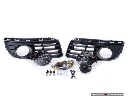 ES#250620 - 1K0998012 - Fog Light Conversion Kit - ZiZa Brand Projector - Complete kit to install fog lights on your Jetta, a 38 piece kit - Assembled By ECS - Volkswagen