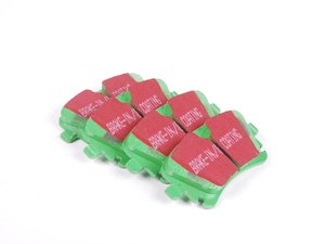 ES#519837 - DP21470 -  GreenStuff Performance Rear Brake Pad Set  - Mildly upgraded pad, great for an afternoon of sporty driving - EBC - Audi Volkswagen