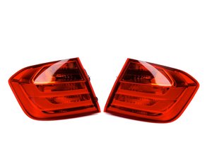 ES#2631332 - 63217312845KT - European Outer Tail Light Set - Upgrade to Euro-spec amber turn signals! Includes left and right tail light assemblies. - Genuine European BMW - BMW
