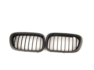 ES#518036 - BM01-5301-B - ECS Kidney Grille Set - Matte Black - E53 X5 - Add style and individuality to your BMW in minutes! - ECS - BMW