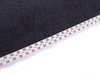 ES#2745137 - 51477324843 - Gray Seam Floor Mat Carpet Set Front - Priced As Set - Replace or upgrade to factory MINI carpets : black velour with gray piping : Satellite Gray - Genuine MINI - MINI
