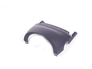 ES#517410 - 8K0953515A6PS - Upper Steering Column Trim - Sabre (Black) - Located directly behind the steering wheel  - Genuine Volkswagen Audi - Audi