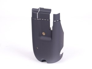 ES#452423 - 8K0953512E6PS - Lower Steering Column Trim - Sabre (Black) - Located directly behind the steering wheel  - Genuine Volkswagen Audi - Audi