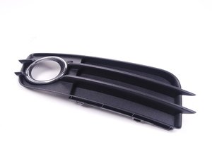 ES#451248 - 8K0807681C01C - Fog Light Grille - Satin Black - Left - Keep your exterior looking clean - Genuine Volkswagen Audi - Audi