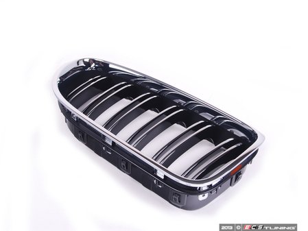 ES#2643420 - 51138057214 - Kidney Grille - Right  - Double slat kidney grille  - Genuine BMW - BMW