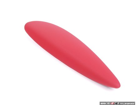 ES#98262 - 51412753321 - Left Armrest - Rooster Red - For the door section in the center - Genuine MINI - MINI