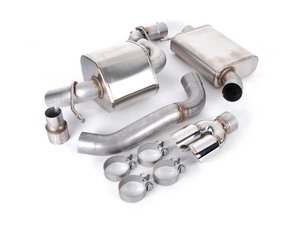 ES#2635614 - CB100055A - Cat-Back 3" RSC Exhaust System - Polished Tips - (NO LONGER AVAILABLE) - Performance reflective sound cancelling cat-back exhaust featuring polished stainless steel tips - APR - 