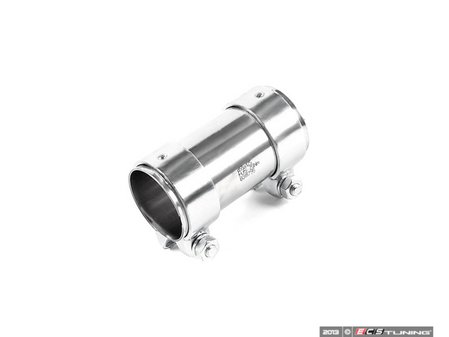 ES#3023 - 357253141A - Dual Clamp Exhaust Sleeve - Priced Each - Quiet down your leaking exhaust. 55mm - HJS - Audi Volkswagen