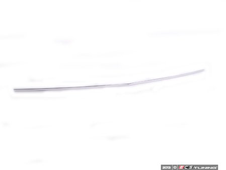 ES#77111 - 51131804113 - Chrome Hood Trim - Runs along the front of the hood - Genuine BMW - BMW