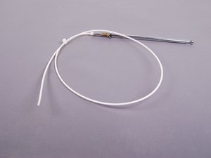 ES#2524535 - 2018270001 - Antenna Mast - Chrome Tip - 900mm Telescopic Antenna Mast - MTC - Mercedes Benz