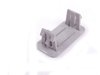 ES#112371 - 51437141173 - C pillar Air bag cap - priced each - Gray - Genuine BMW - BMW