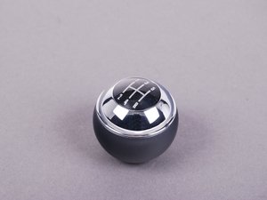 ES#47320 - 25117542278 - MINI Gear Shift Knob 5 Speed Plastic / Chrome - Replace your shift knob with a new one - Genuine MINI - MINI
