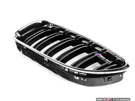 ES#2643419 - 51138057213 - Kidney Grille - Left - Double slat kidney grille  - Genuine BMW - BMW