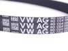 ES#275663 - 03G903137B - Accessory Belt - Recommended to be replaced at the first sign of cracking - Genuine Volkswagen Audi - Volkswagen