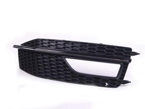 ES#2540959 - 8K0807682M01C - Fog Light Grille - Satin Black - Right - Keep your exterior looking clean - Genuine Volkswagen Audi - Audi