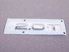 ES#8061 - 8H0853743H2ZZ - '2.0T' Emblem - Chrome - Replace your worn or missing emblem  - Genuine Volkswagen Audi - Audi Volkswagen