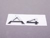 ES#445750 - 8H08537412ZZ - "A4" Emblem - Chrome - Stick-on badge that can be placed on almost any flat surface - Genuine Volkswagen Audi - Audi