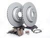 ES#2677958 - 34216763827KT - Rear Brake Service Kit - Featuring Zimmerman rotors and ECS DD23 "Daily Driver" ceramic pads. - Assembled By ECS - BMW