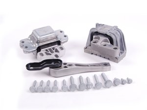 ES#2602592 - 1K0199555RKT2 - Ultimate Engine & Transmission Mount Kit - Includes all driveline mounts with all the necessary hardware - Genuine Volkswagen Audi - Volkswagen