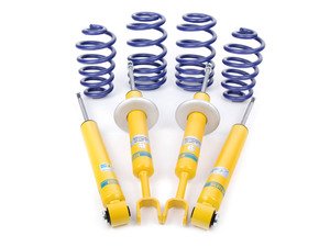 ES#850 - 29368BSC - Sport Cup Kit - H&R Springs With Bilstein Shocks & Struts - Average lowering of 1.7"F 1.6"R - Assembled By ECS - Audi