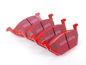 ES#520222 - DP31117C - RedStuff Performance Brake Pad Set - A high performance street pad, featuring Kevlar technology. - EBC - Volkswagen