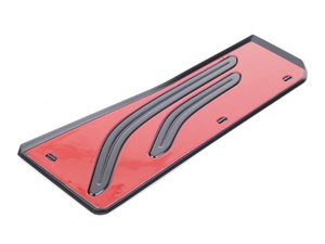 ES#2596343 - 51472280942 - Stainless Steel dead pedal - Upgrade to a M Performance Dead pedal to add some flare to your interior - Genuine BMW - BMW