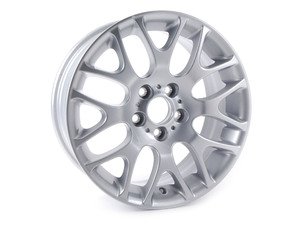 ES#64998 - 36116775609 - 18" Cross Spoke Style 197 Wheel - Priced Each - (NO LONGER AVAILABLE) - 18x8 ET 34 72.6 CB - Genuine BMW - 