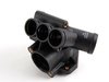 ES#1544 - VR6THKWT 70D - Water Pipe Kit - 70 Thermostat - Complete kit of all cooling flanges and pipes to fix and prevent leaks, including low temperature thermostat - Assembled By ECS - Volkswagen